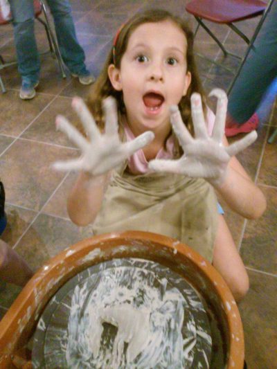 Kids Clay Wheel Throwing - Spring Break Special