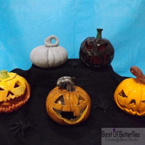 Clay Wheel Throwing - Pumpkins