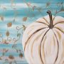 White Pumpkin - Canvas Paint & Sip