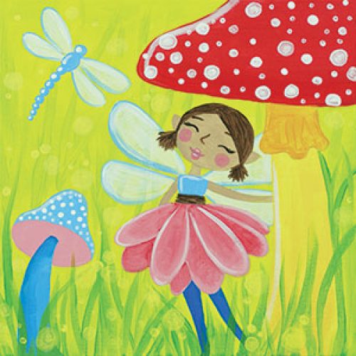 Kids Canvas - Woodland Fairy