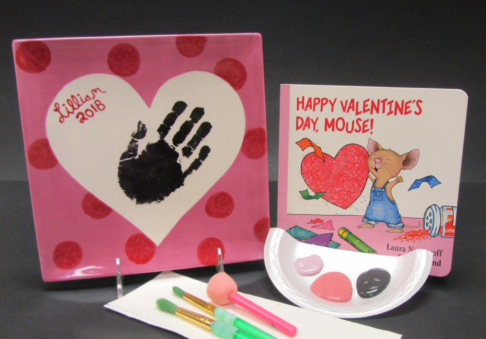 Paint Me A Story - Happy Valentines Day Mouse