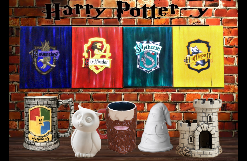 Harry Potter-y Paint Event