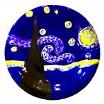 Winter Camp - Starry Night Plate