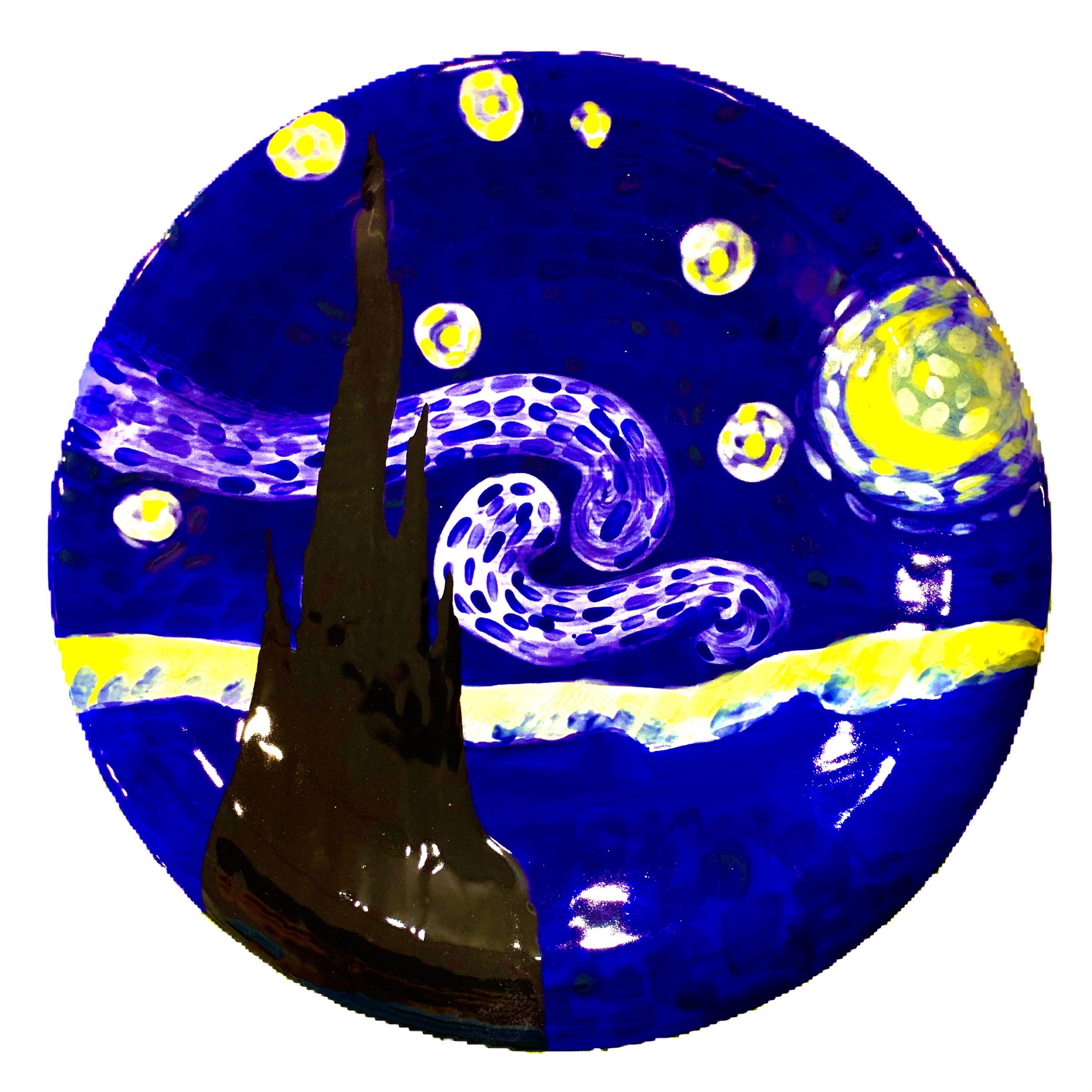 Winter Camp - Starry Night Plate