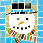 Winter Camp - Mosaic Trivet