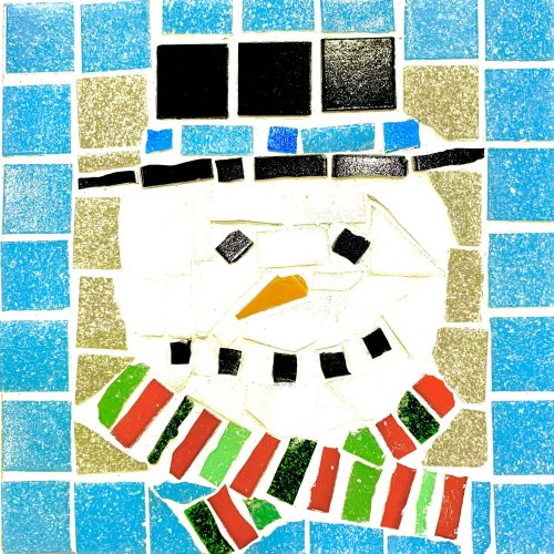 Winter Camp - Mosaic Trivet