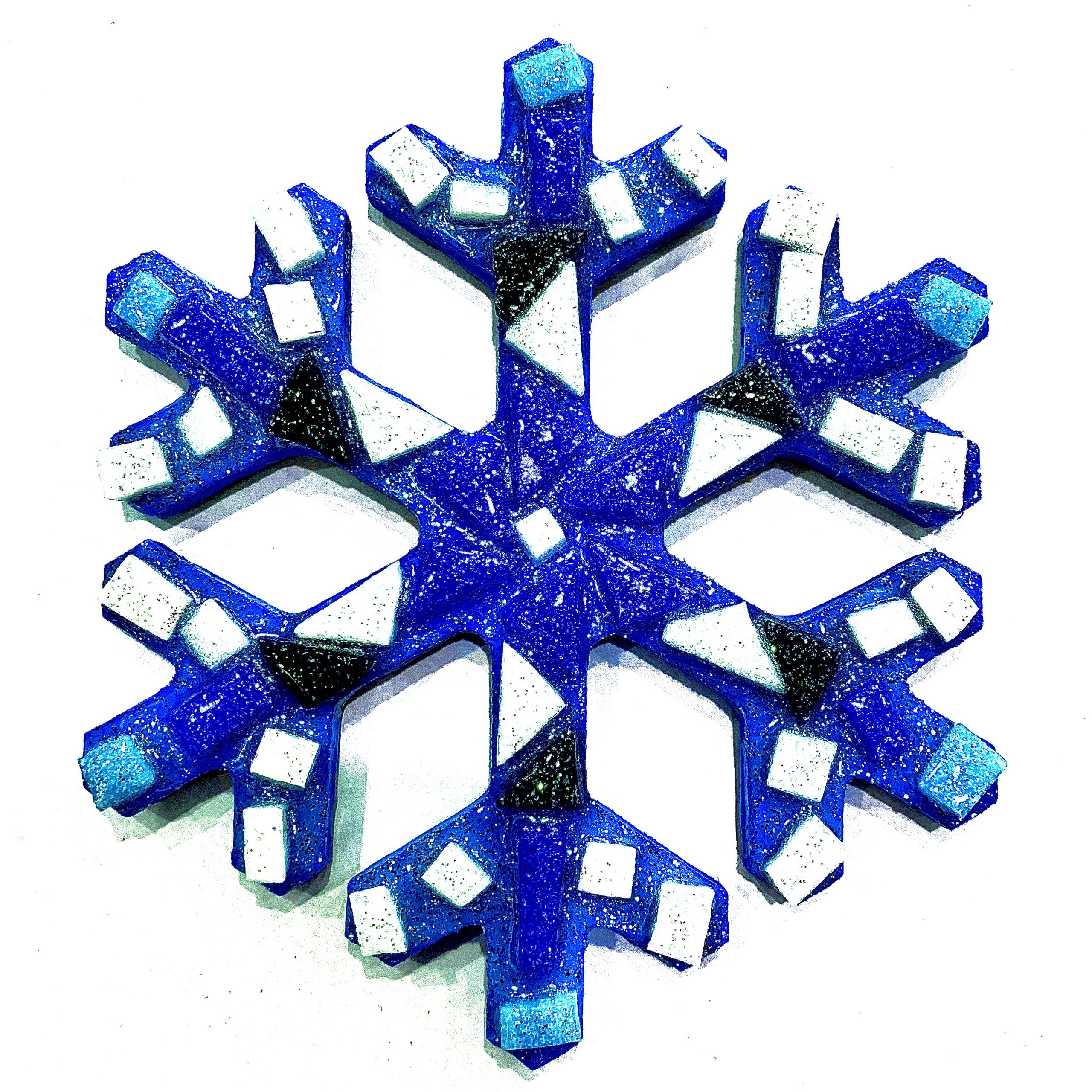 Winter Camp - Mosaic Snowflake