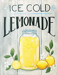 Ice Cold Lemonade - Canvas Class