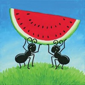 Watermelon Heist Design Template