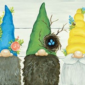 Garden Gnomes Design Template