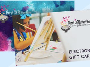 Electronic Gift Cards From Burst Of Butterflies