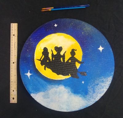 Hocus Pocus - Round Canvas Painting Class