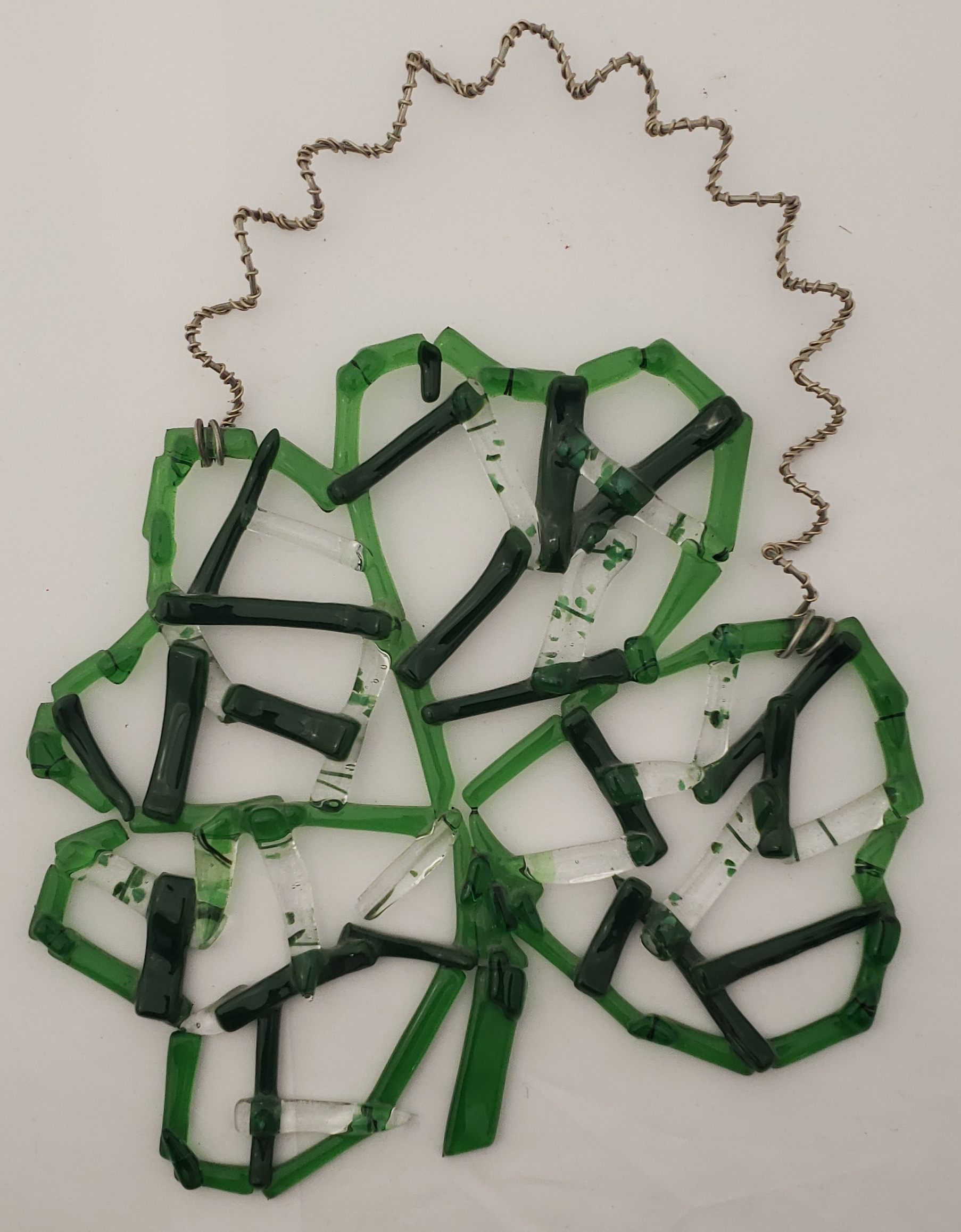 Glass Shard Clover - Fused Glass Project