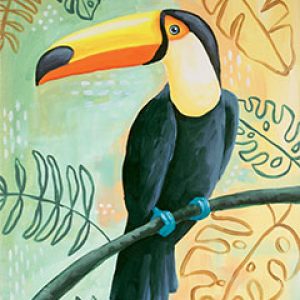 Tropical Toucan Design Templat