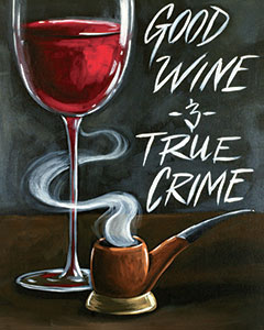 Canvas Painting and Wine Tasting - True Crime