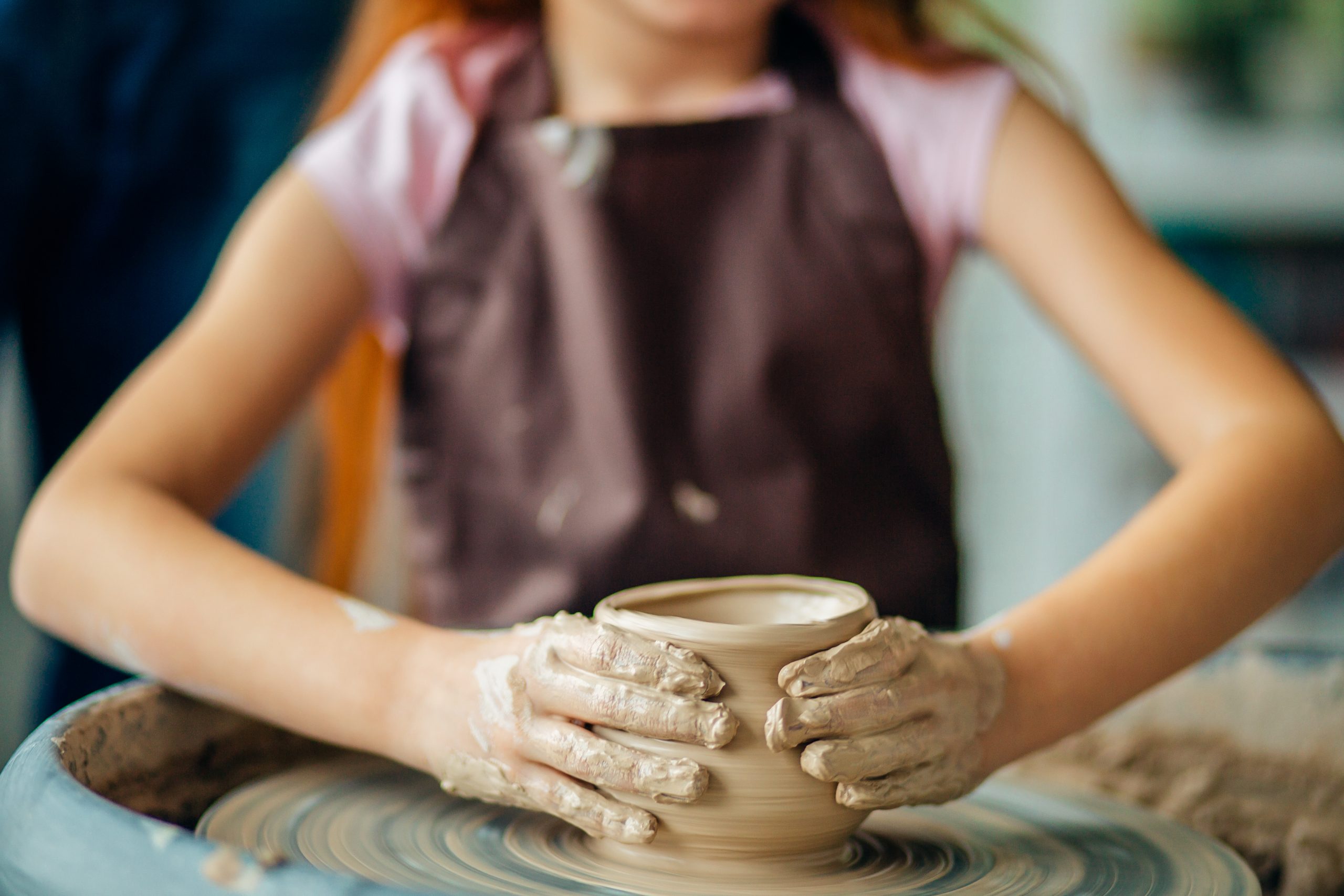 Kids & Family Clay Wheel Throwing - Burst of Butterflies