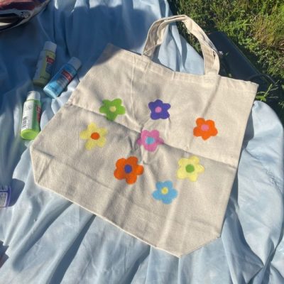 Fun Craft Ideas Painting Tote Bags for Kids