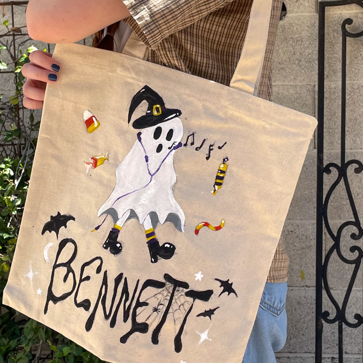 Paint Your Own Trick or Treat Bag! - Kids and Family Tote Bag Painting Event