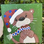 Winter Otter - Canvas Class