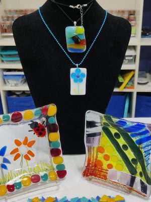 Glass Fusing Workshop - Two Pendants Or One Dish