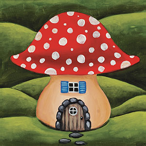 Canvas Class - Mushroom Manor