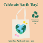 Earth Day Tote Bag Painting Class