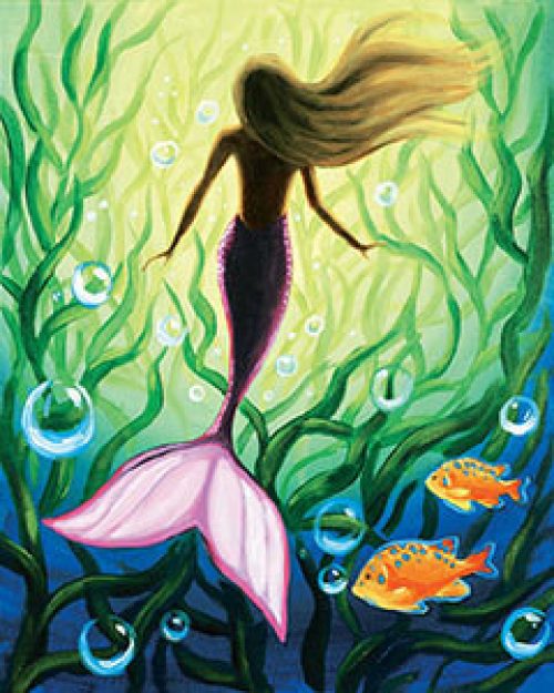 Canvas Class - Mystic Mermaid