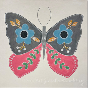 Boho Butterfly - Canvas Class