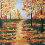 Autumn Path - Canvas Class