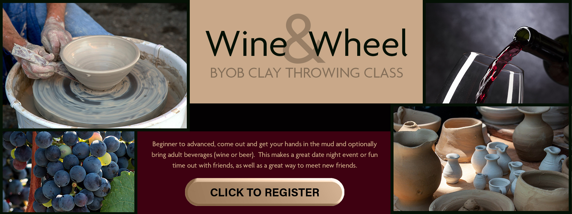 Six Clay Wheel Classes For The Price Of Five