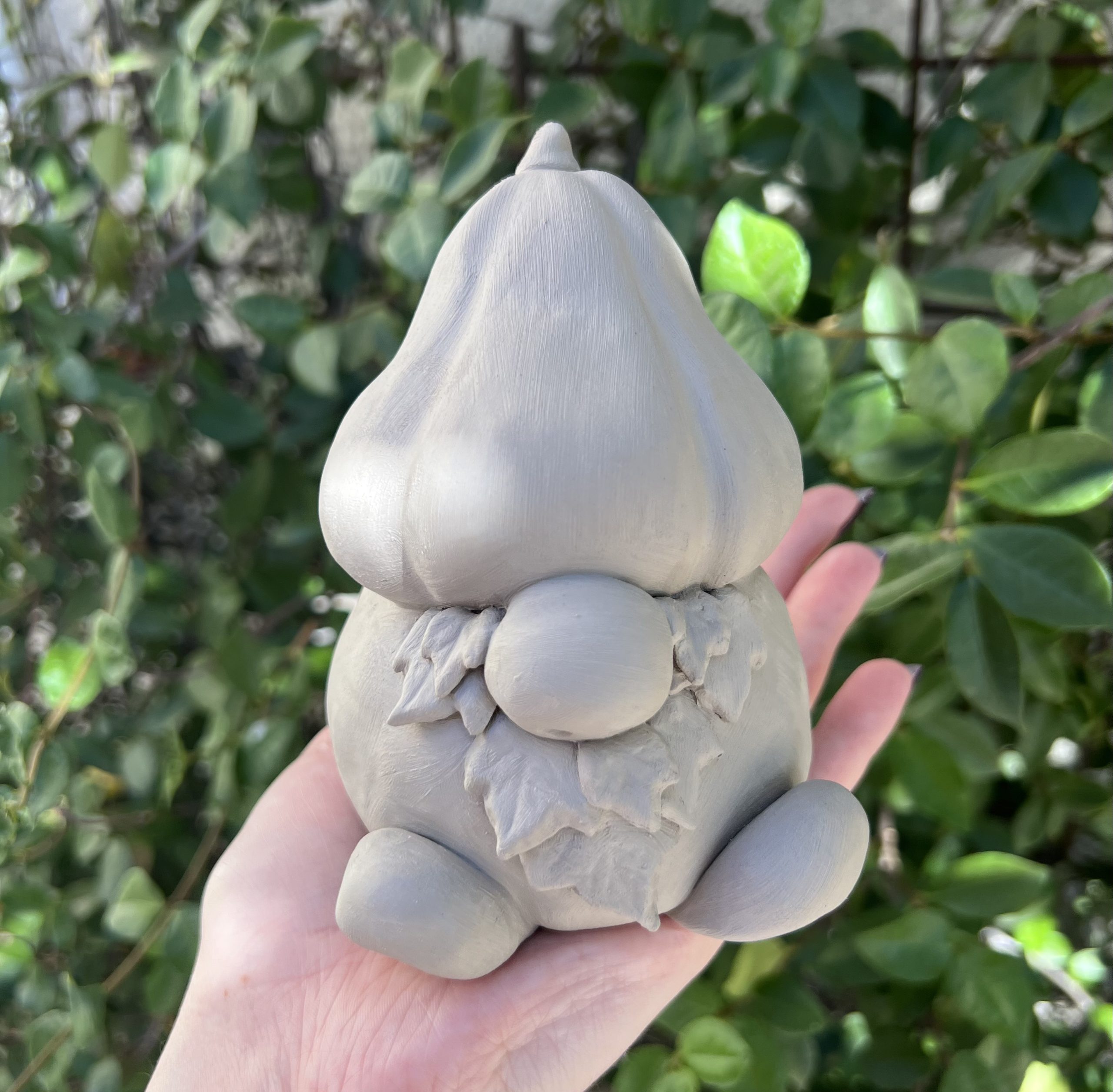 Fall Gnome - Hand Building Clay Class