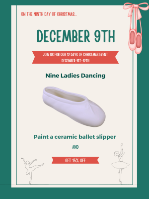 On The Ninth Day Of Christmas...Nine Ladies Dancing