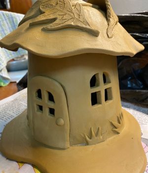 Hand Building Clay Class - Fairy House Tea Light Holder