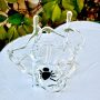 Spider Web Open Vase Tea Light - Glass Fusing Class