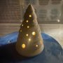 Clay Wheel Throwing - Holiday Trees Tea Light