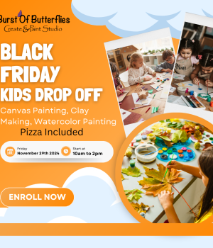 Creative Kids' Art Day on Black Friday