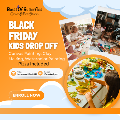 Creative Kids' Art Day on Black Friday