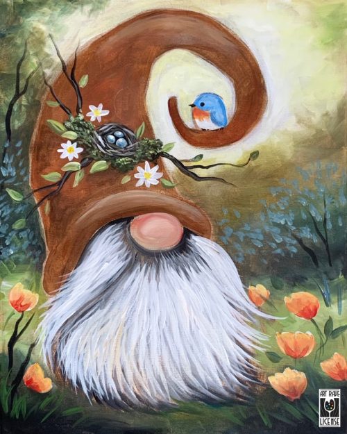 Gnome Sweet Gnome - Canvas Paint & Sip