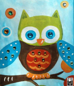 Owl Canvas Class - Kids And Family