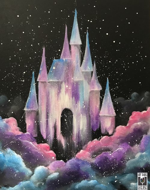 Enchanted Castle Canvas Class - Kids And Family