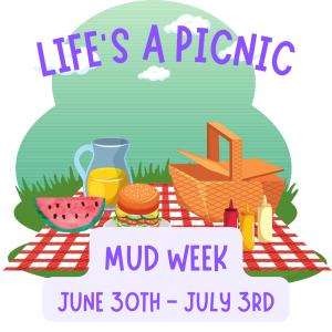 Summer Art Camp 2025 – Lifes A Picnic Mud Week – Ages 10-14 June 30th through July 3rd 1:30pm to 4:30pm