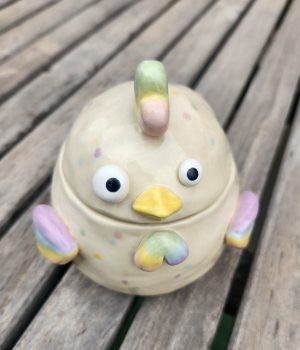 Funky Chicken Jar - Hand-building Clay Class