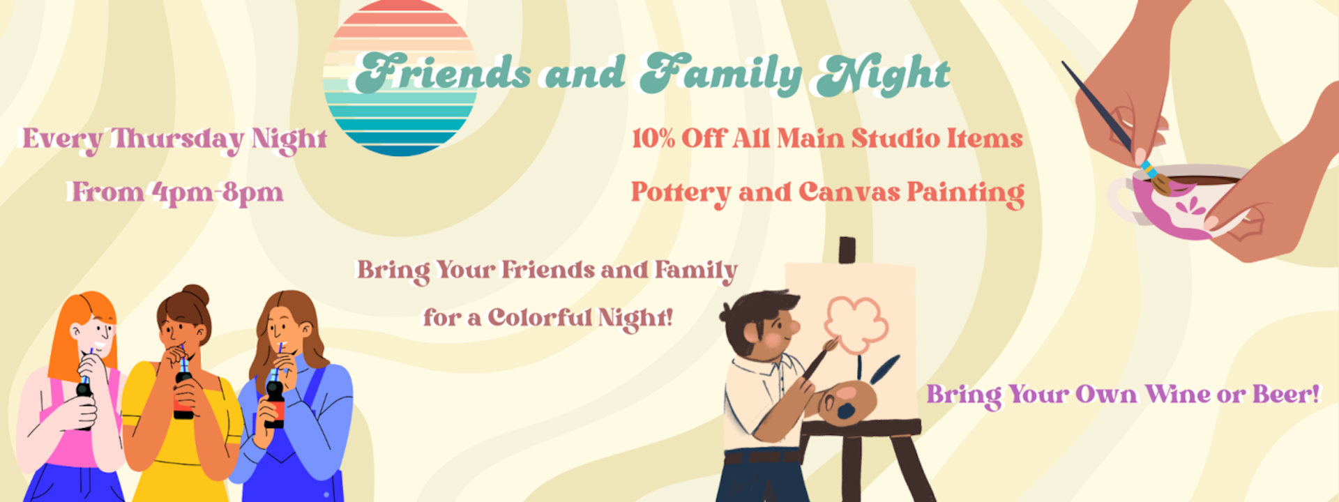 Friends And Family Night Every Thursday