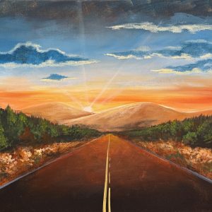 Life Is A Highway Canvas Class