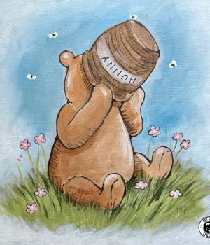 Silly Old Bear Canvas Class - Tween/Teen And Family