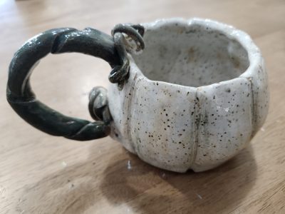 Festive Pumpkin Mug - Hand Building Clay Class