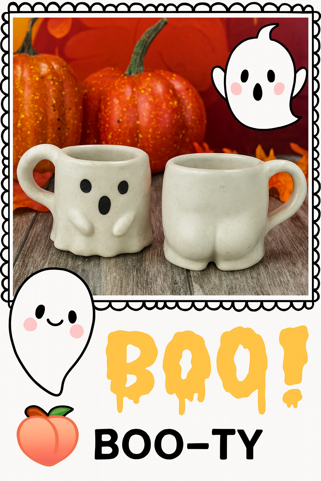 Boo-ty Mug - Hand Building Clay Class