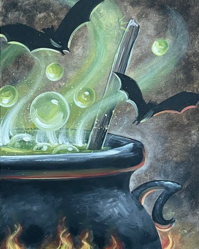 Toil And Trouble - Canvas Paint & Sip