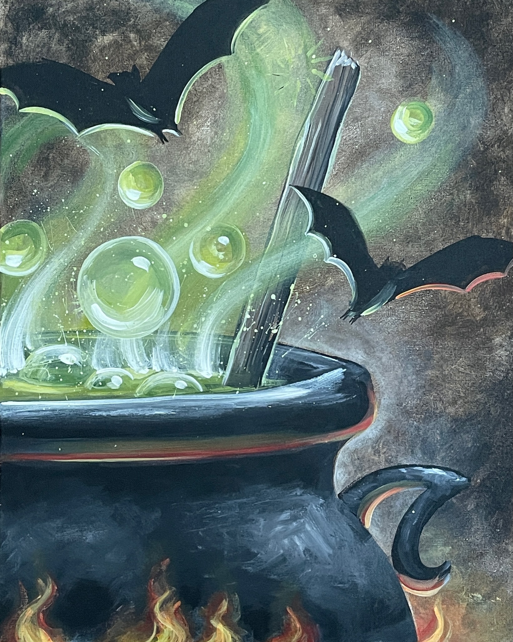 Toil And Trouble - Canvas Paint & Sip
