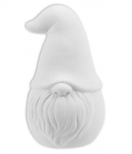 Unpainted Ceramic bisque Gnome Mug